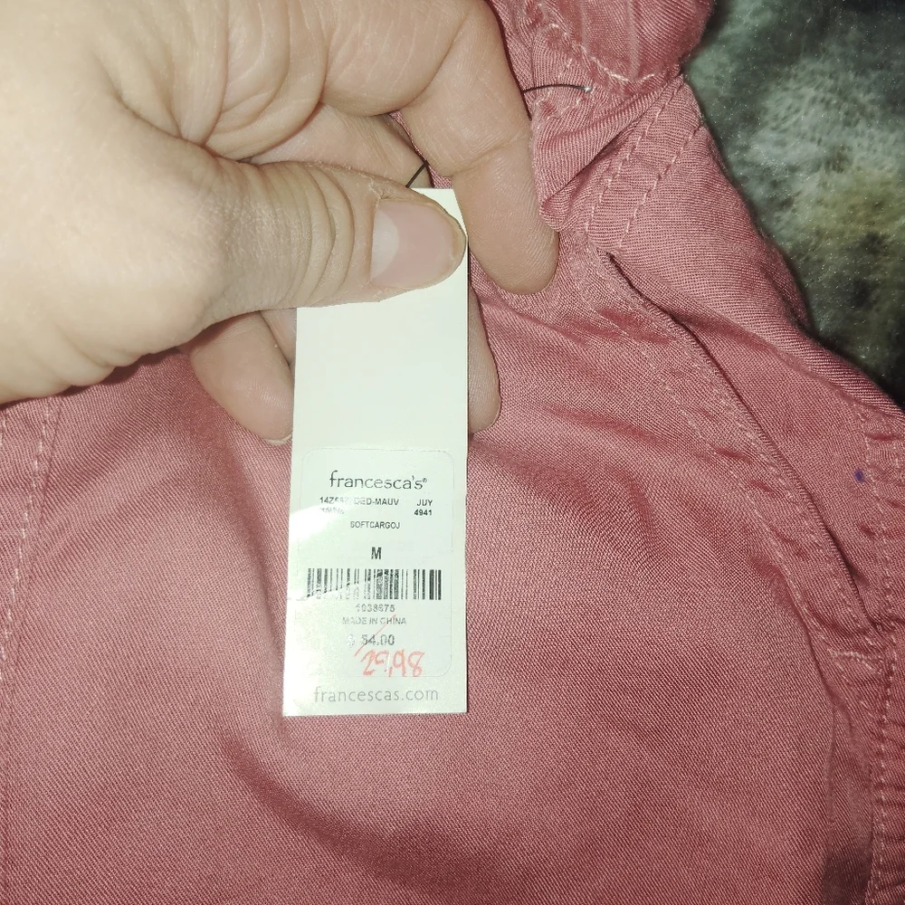 MIAMI by FRANSECAS Melissa Soft Cargo Jogger - Medium